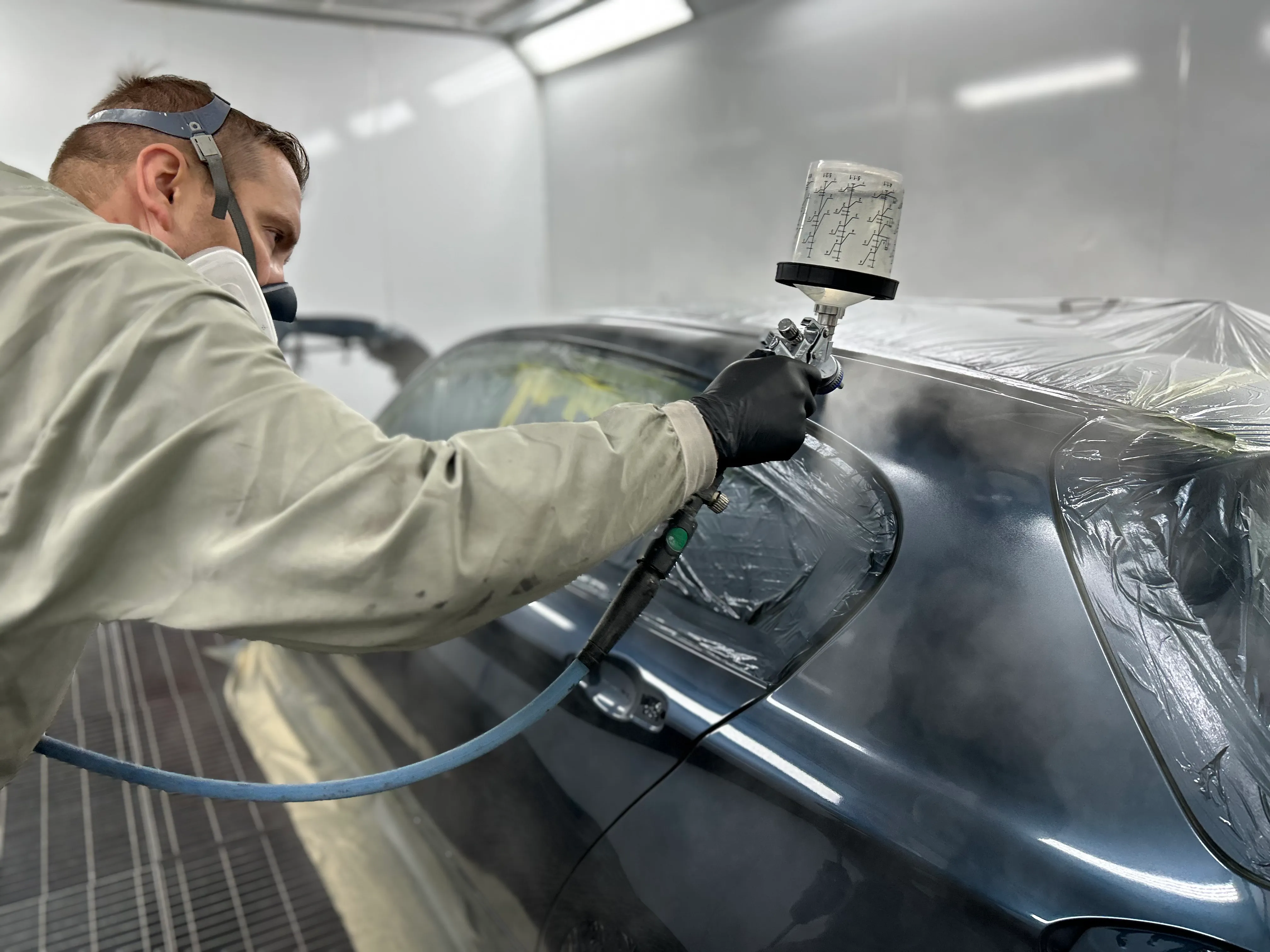 Vehicle refurbishment and repair work